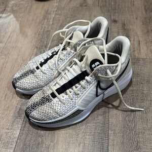 Nike White and Black Athletic Shoes